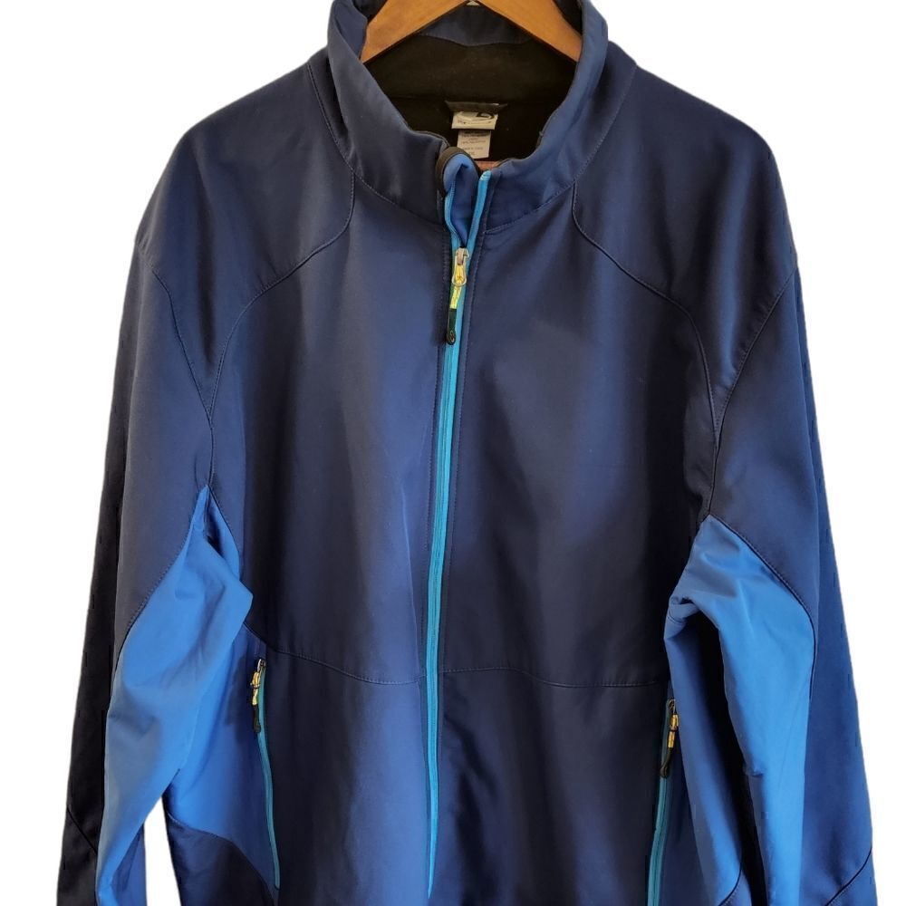 Champion C9 men's blue zip front venture dry jacket size XXL